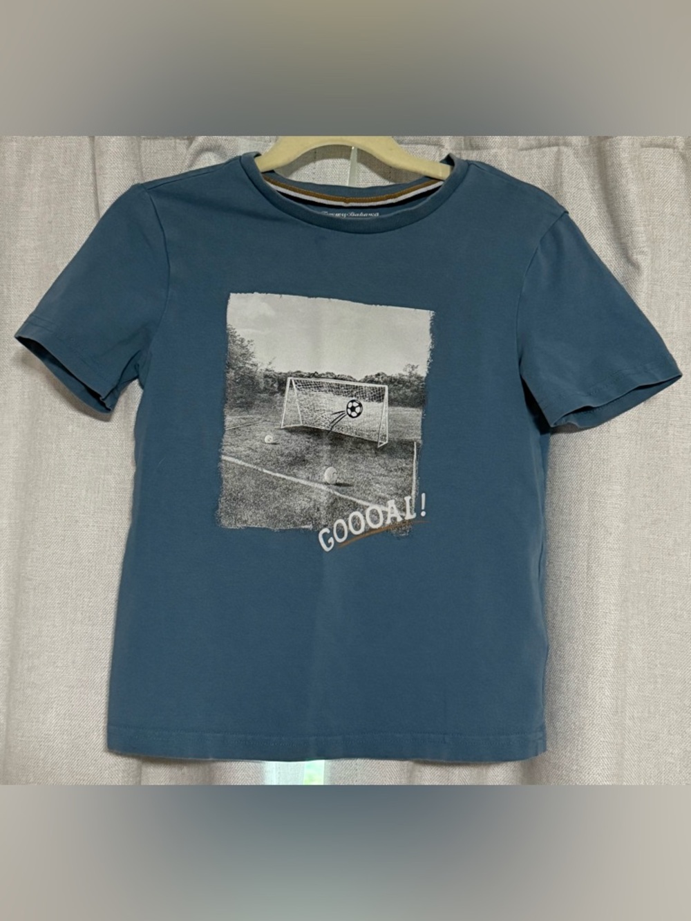 Tommy Bahama Blue Kids Soccer Graphic Tee